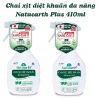 Chai xịt diệt khuẩn đa năng Natuearth Plus 410ml
